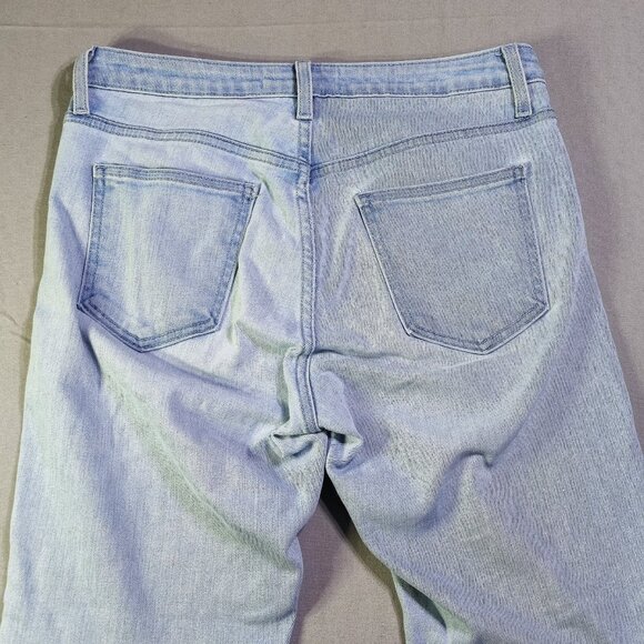 Just Black Denim jeans women's size 28 hard washed blue ankle skinny - Picture 4 of 13